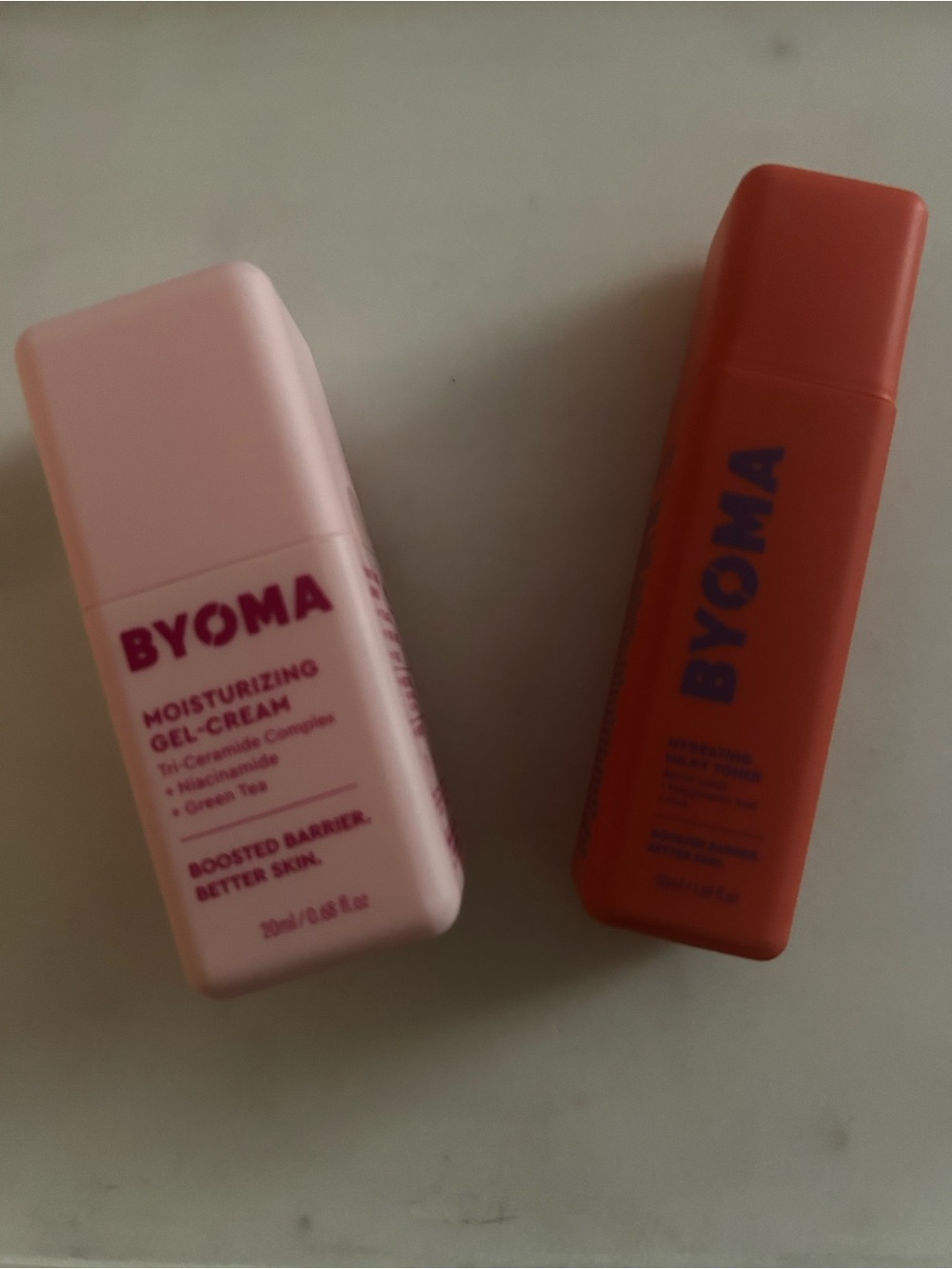 BYOMA Moisturizing Gel-Cream — Lightweight Daily skincare routine